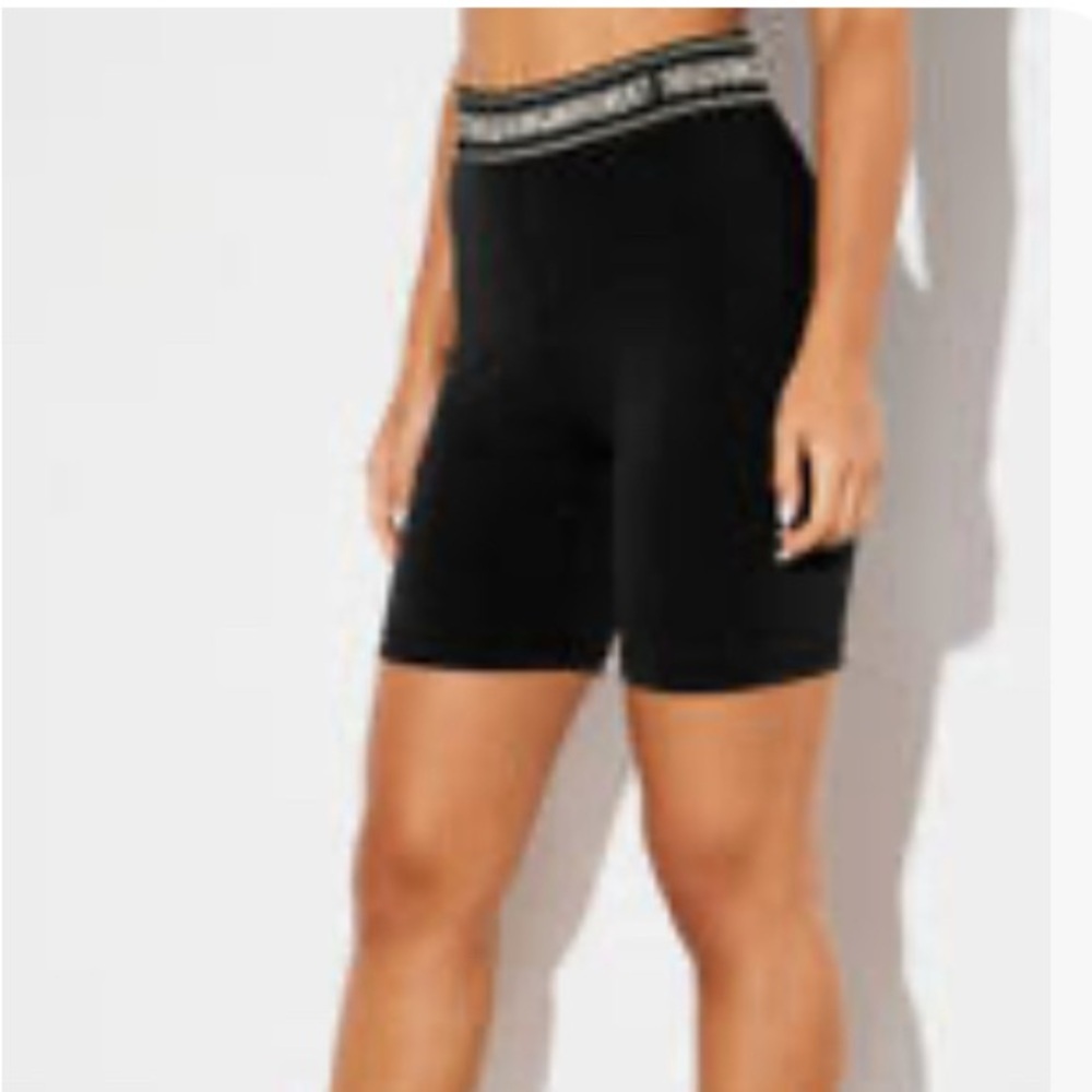 The Giving Movement Tape Tonal Long Softskin 100 Biker Shorts Size Medium